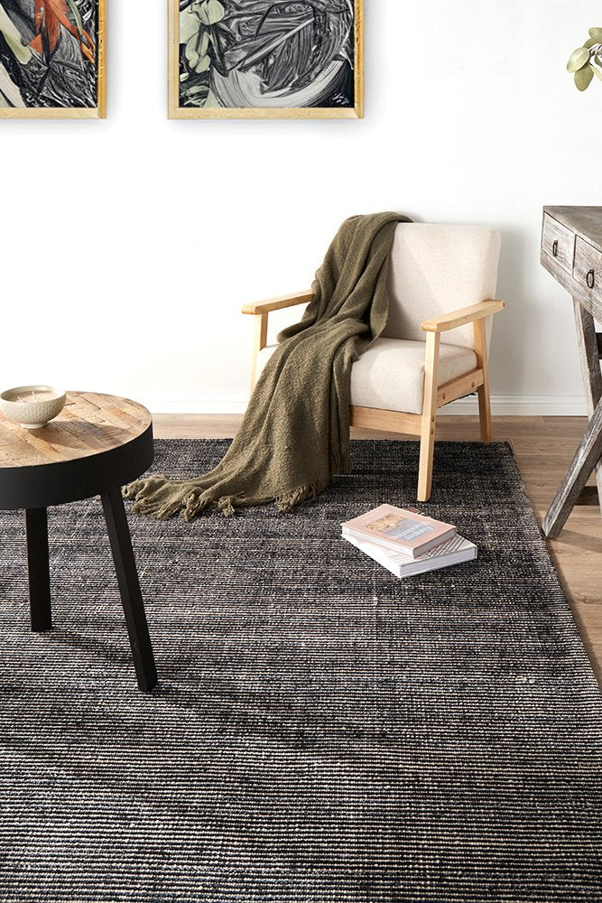 Black Flat Rug - Rug Culture – Rug Addiction