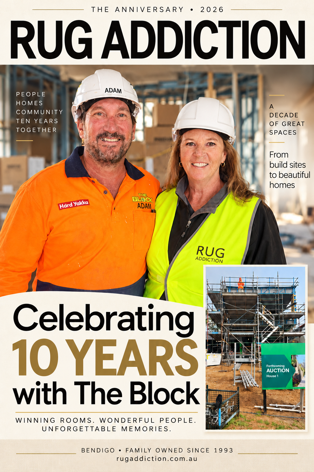 10 years working with The Block
