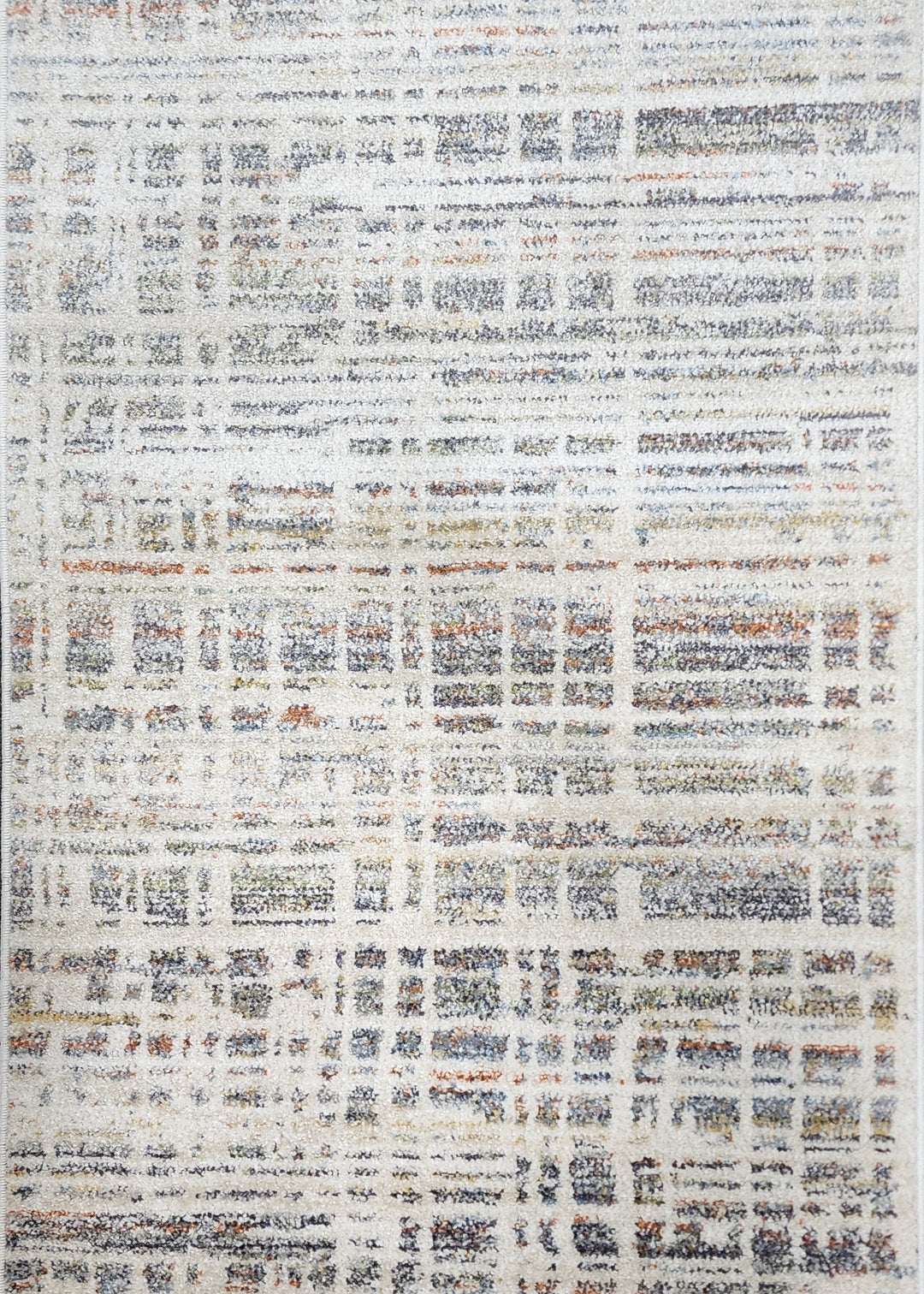 Textured fabric with a grid pattern on a dark background