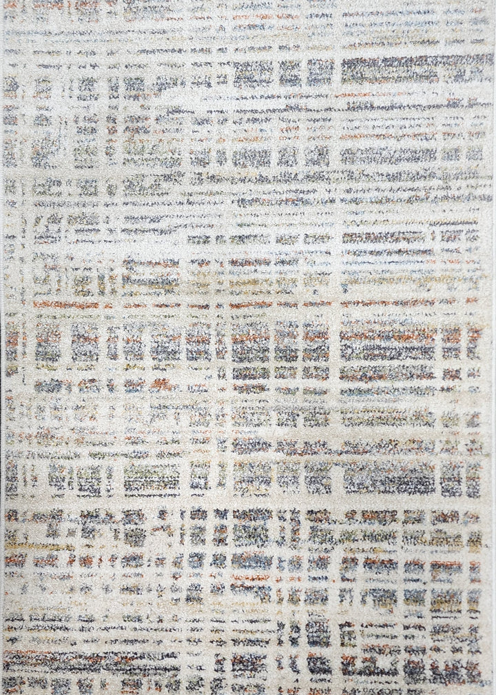 Textured fabric with a grid pattern on a dark background