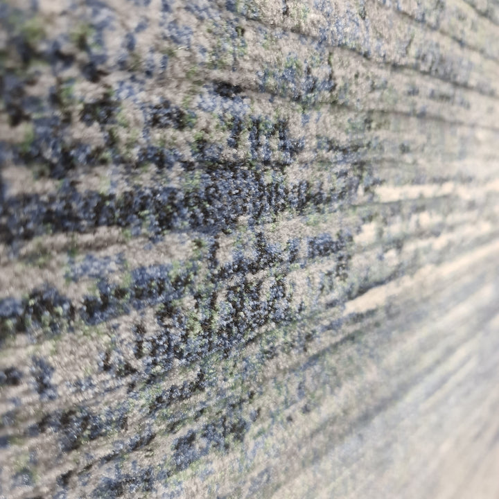 Franklin Evergreen Rug | Green Blue White