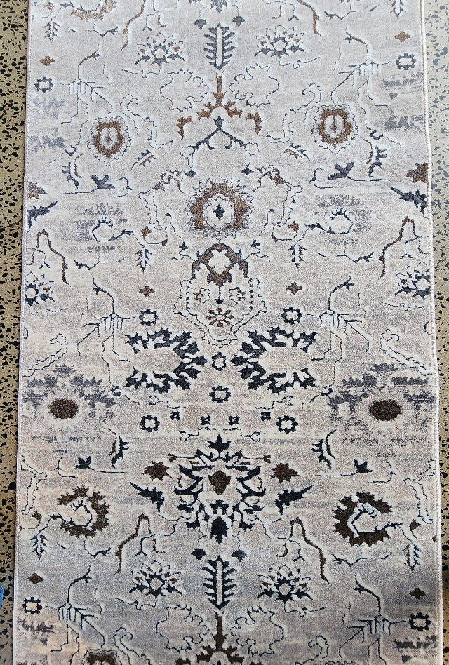 Kazak Salona Beige Hall Runner | Custom cut Length x 80 cm wide | $79 per metre