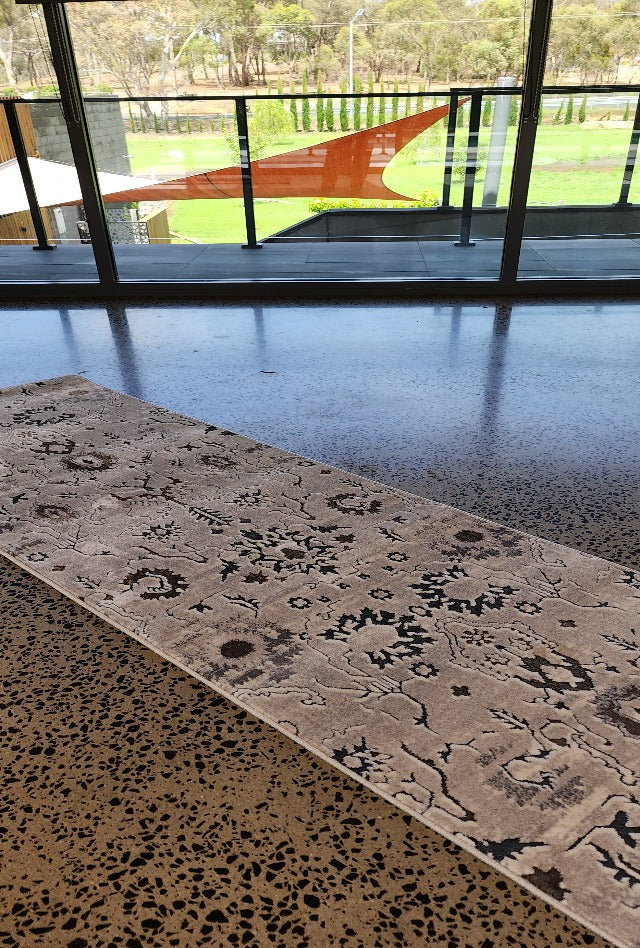 Kazak Salona Beige Hall Runner | Custom cut Length x 80 cm wide | $79 per metre