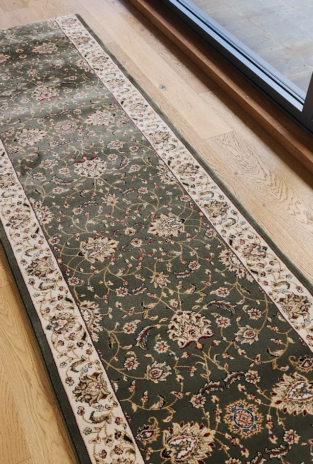 Palace Green Hall Runner | Custom cut length x 80 cm wide | $95 per metre