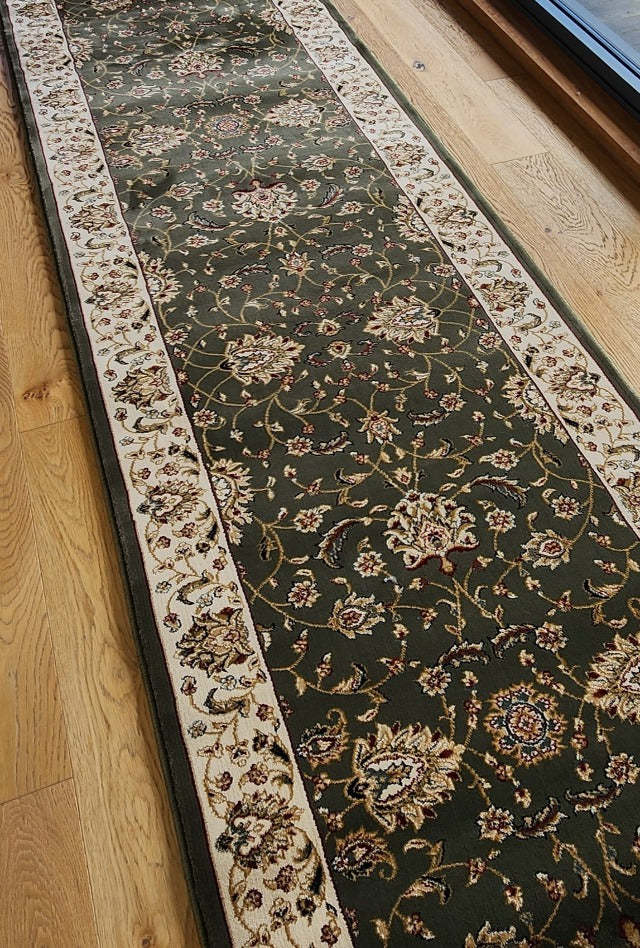 Palace Green Hall Runner | Custom cut length x 80 cm wide | $95 per metre