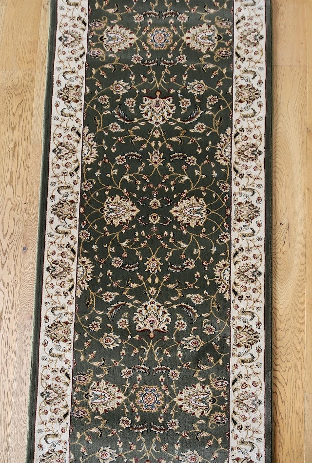 Palace Green Hall Runner | Custom cut length x 80 cm wide | $95 per metre