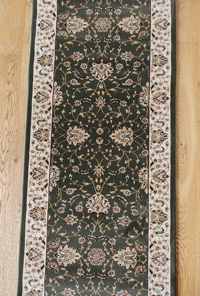 Palace Green Hall Runner | Custom cut length x 80 cm wide | $95 per metre