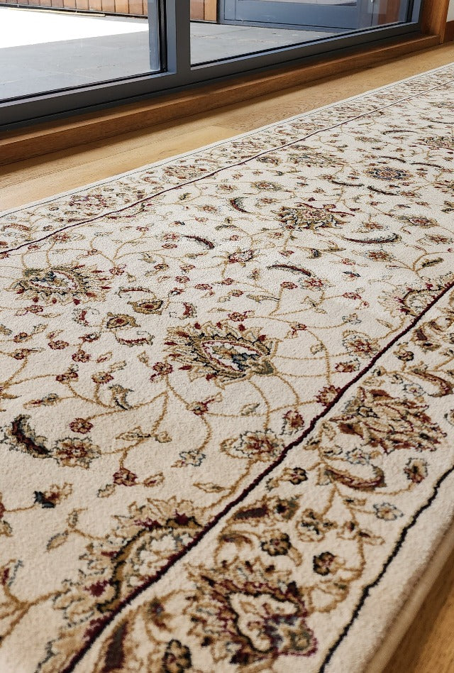 Palace Cream Hall Runner | Customized Length x 80 cm wide | $95 per metre