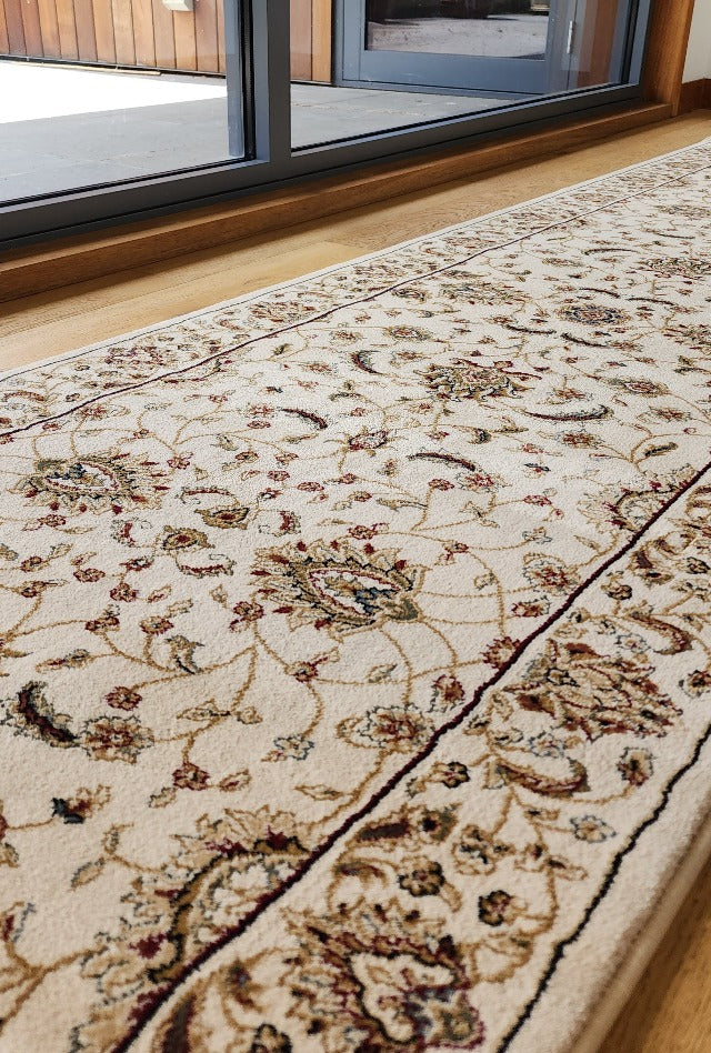 Palace Cream Hall Runner | Customized Length x 80 cm wide | $95 per metre