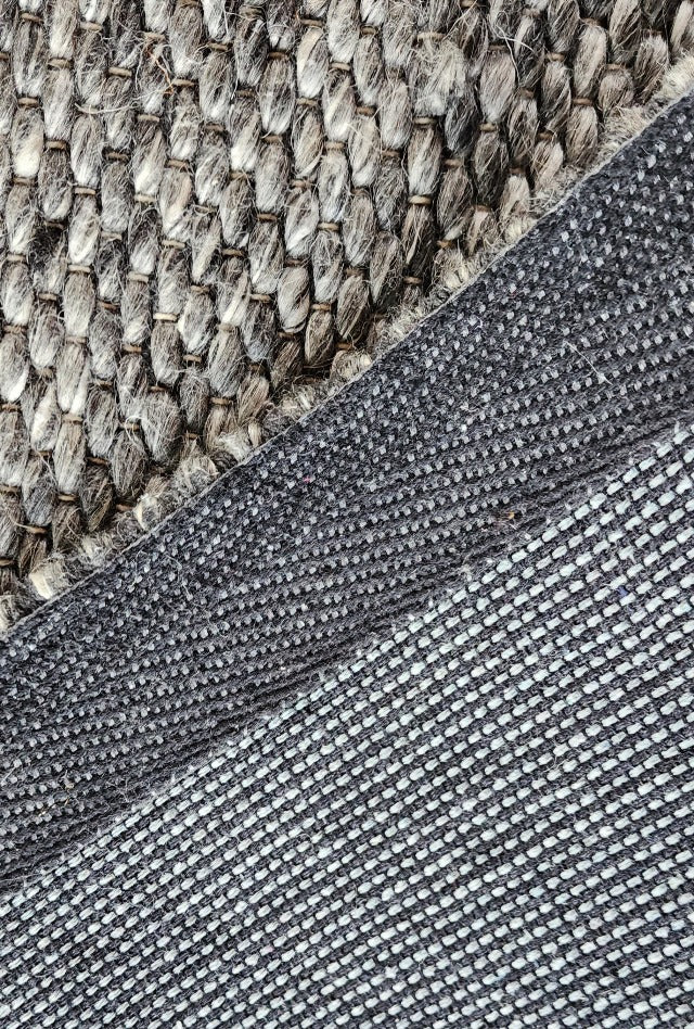 Dropletts Handmade Wool Hall Runner | Midnight | Custom Cut Length $95 per metre