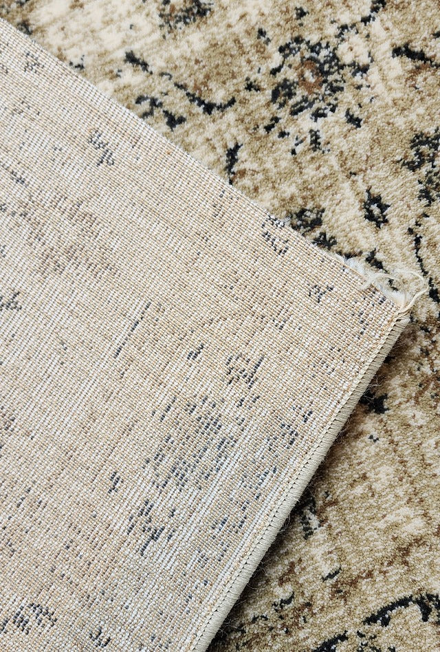 Tavarnelle Floral Beige Hall Runner | Custom cut length x 80 cm wide | $59 per metre