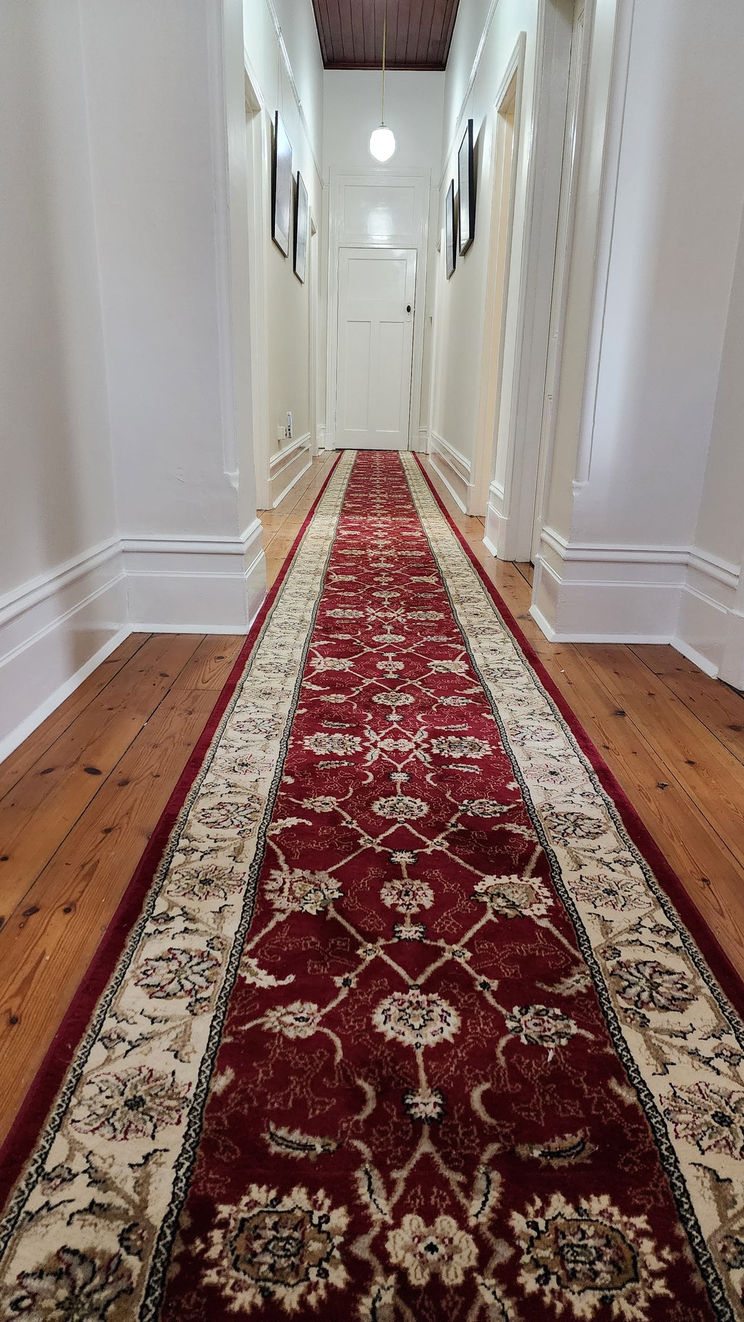 Tavarnelle Red 7210 Hall Runner | Custom Cut Length x 80cm wide | $59 per metre