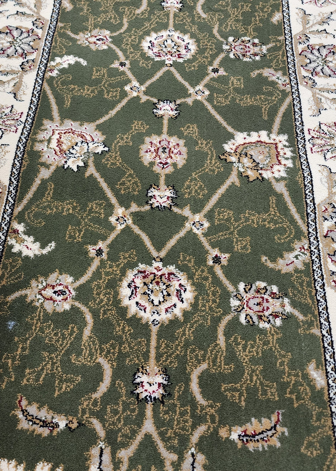 Tavarnelle Green 7210 Hall Runner | Custom Cut Length x 80cm wide | $59 per metre