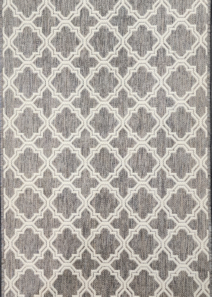 Lattice Seaspray Hall Runner | Greige | Custom cut Length x 66cm wide | $39 per metre