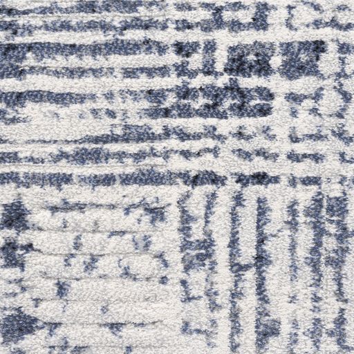 Franklin Bingham Rug | Blue & White