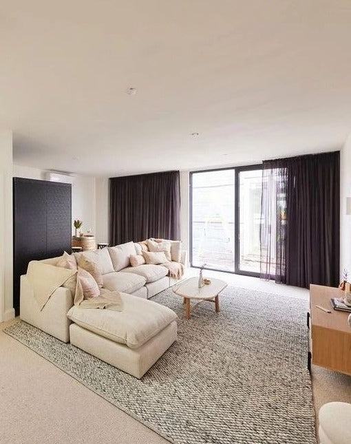 Palmas Wool Rug | Smoke Grey - Enquire now for availability | Sarah-Jane & Tom's Rumpas Room 2022