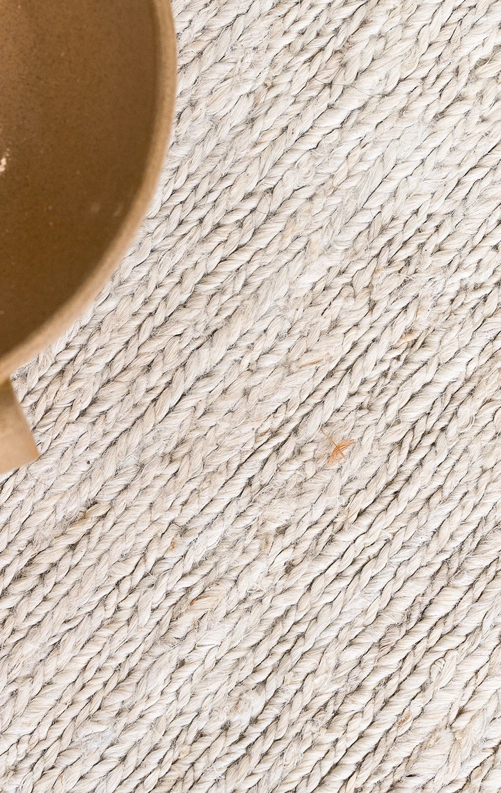 Paris Jute Rug | Bleached Ivory