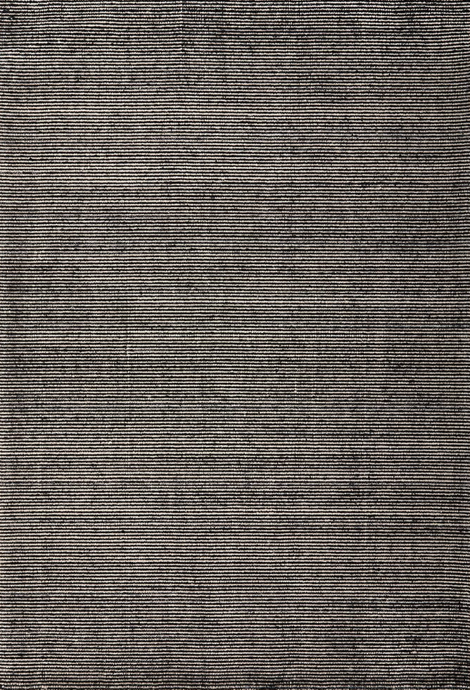 Black flat woven rug over head shot