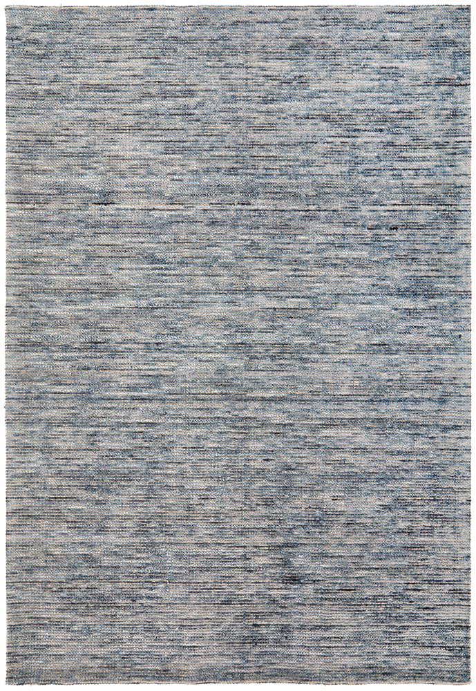 Flatland Floor Rug | Indigo Blue