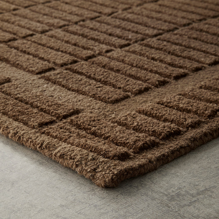 Alisa & Lysandra Marlow Chocolate Runner Rug