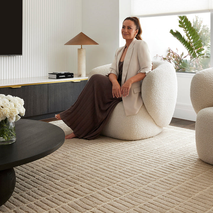 Alisa & Lysandra Marlow Latte Rug