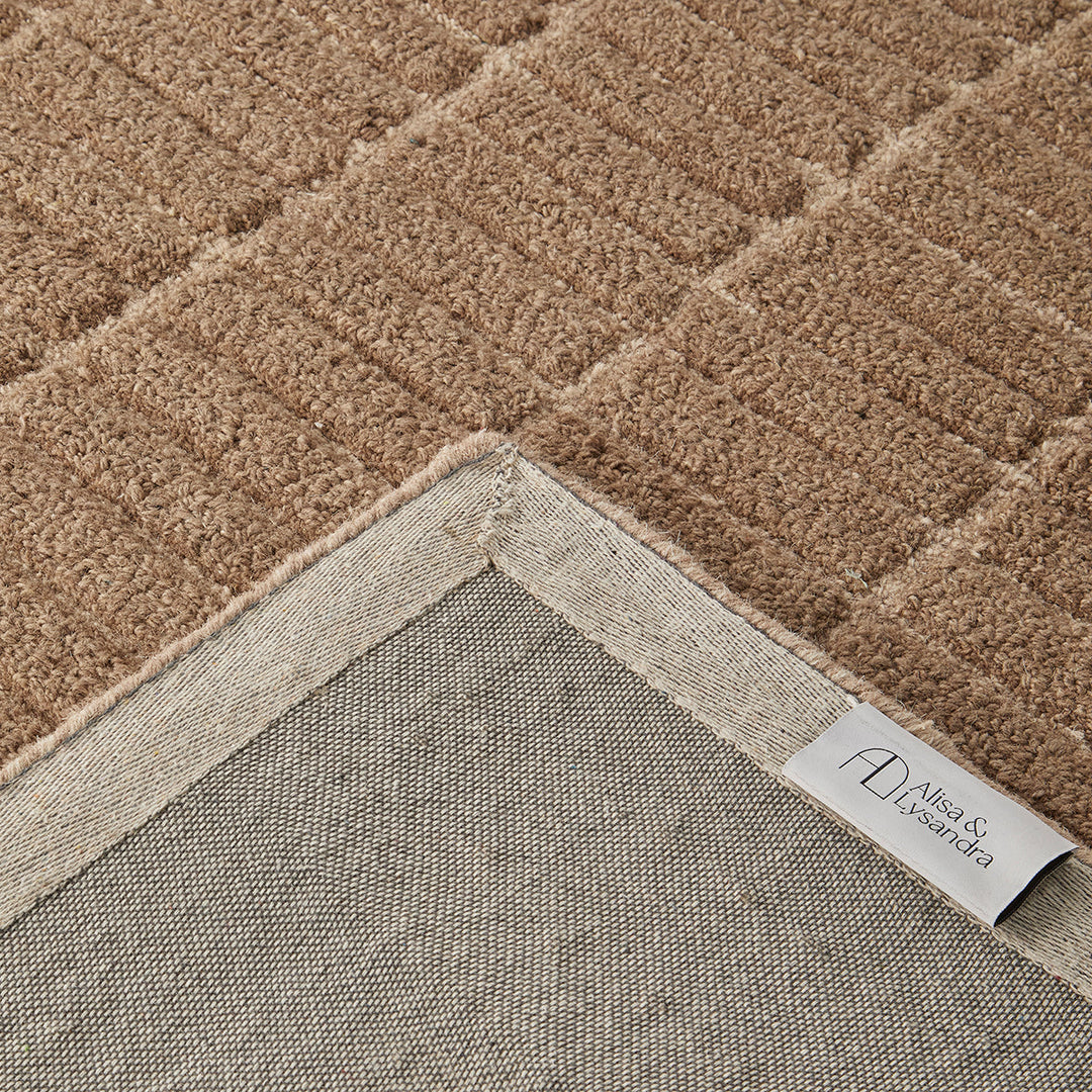 Alisa & Lysandra Marlow Mocha Runner Rug