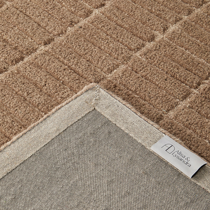 Alisa & Lysandra Marlow Mocha Runner Rug