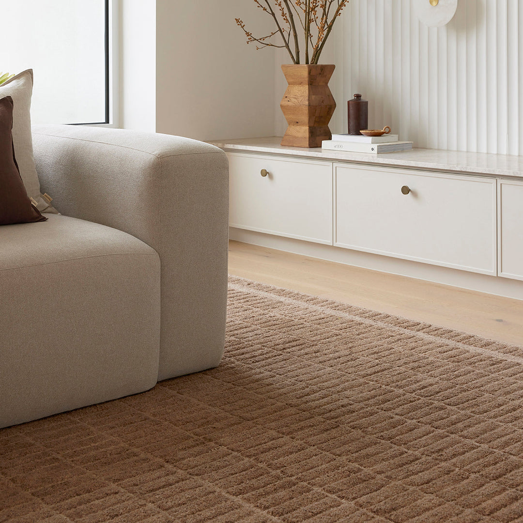 Alisa & Lysandra Marlow Mocha Rug