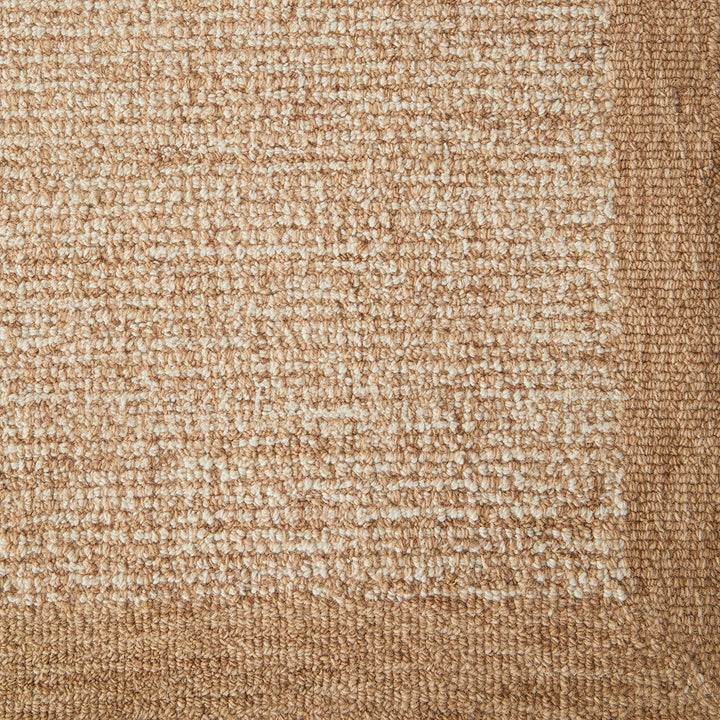 close up corner shot of the Mila Wool handmade rug