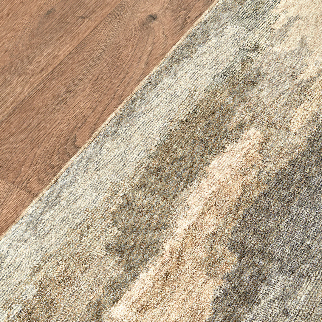 Close-up of wood and stone textures