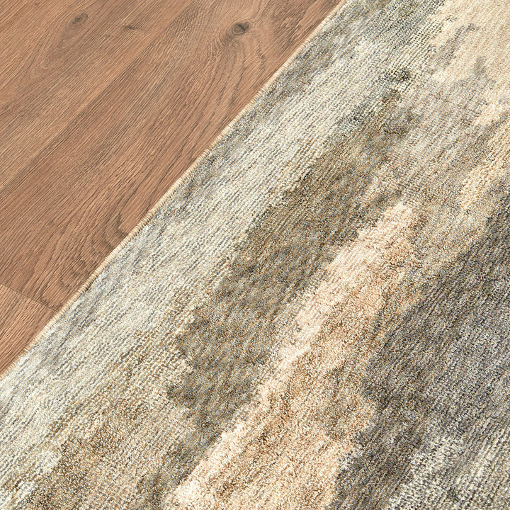 Close-up of wood and stone textures