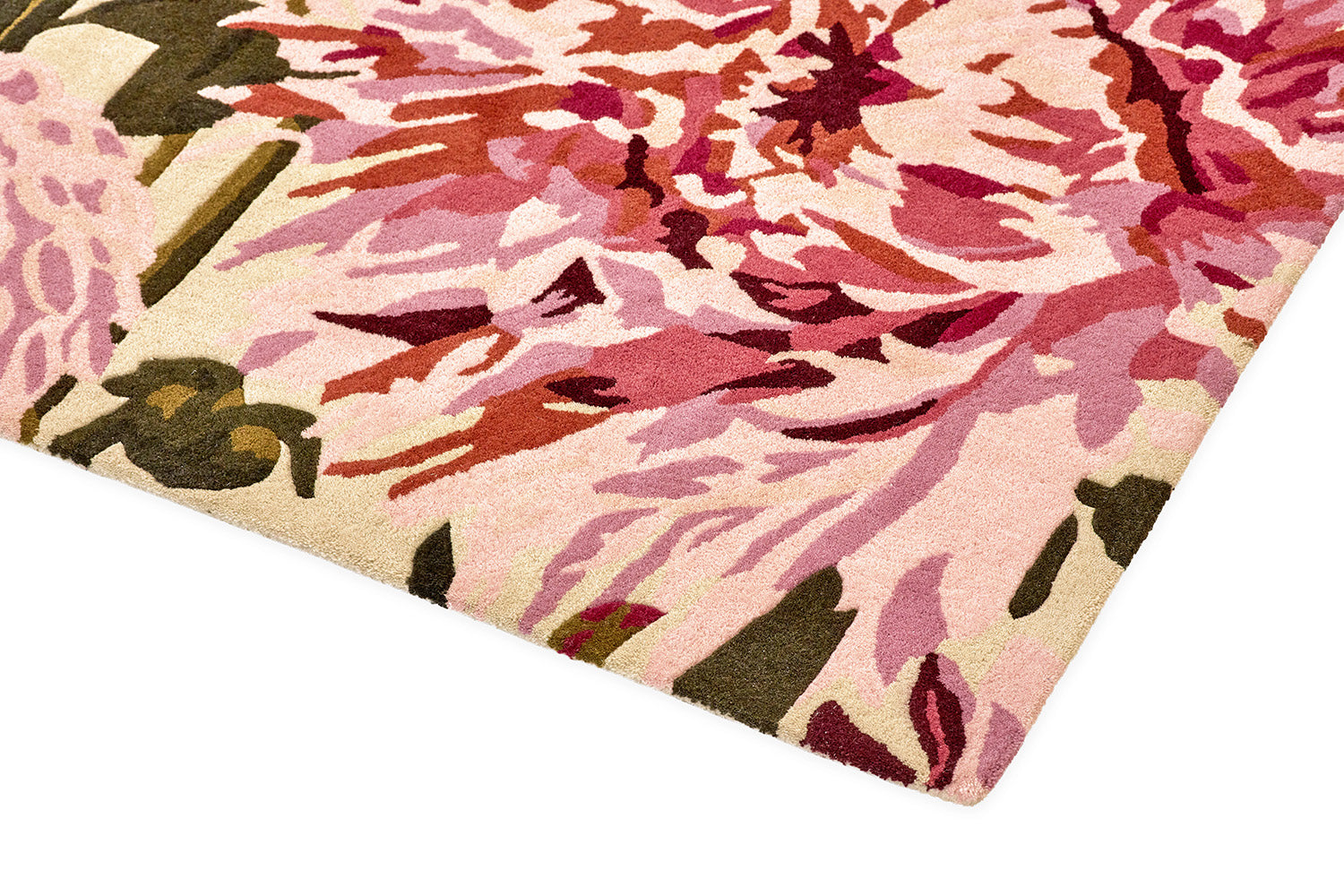 Harlequin Dahlia Fuchsia Palm 142402 Rug