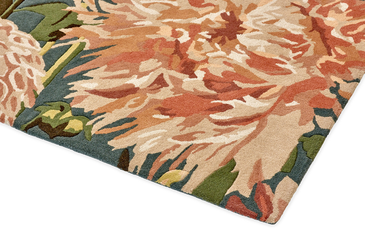 Harlequin Dahlia Coral Wilderness 142408 Rug