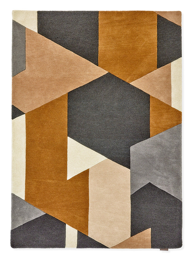 Harlequin Popova Caramel Slate Shell 143101 Rug