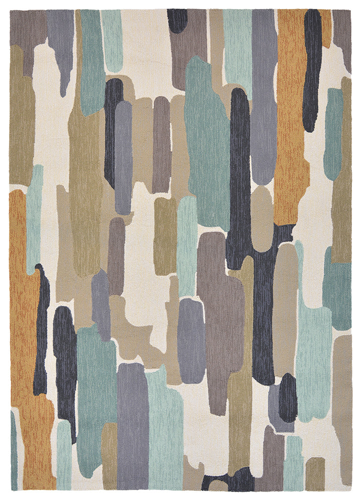 Harlequin Trattino Sea Glass Outdoor Rug 444804