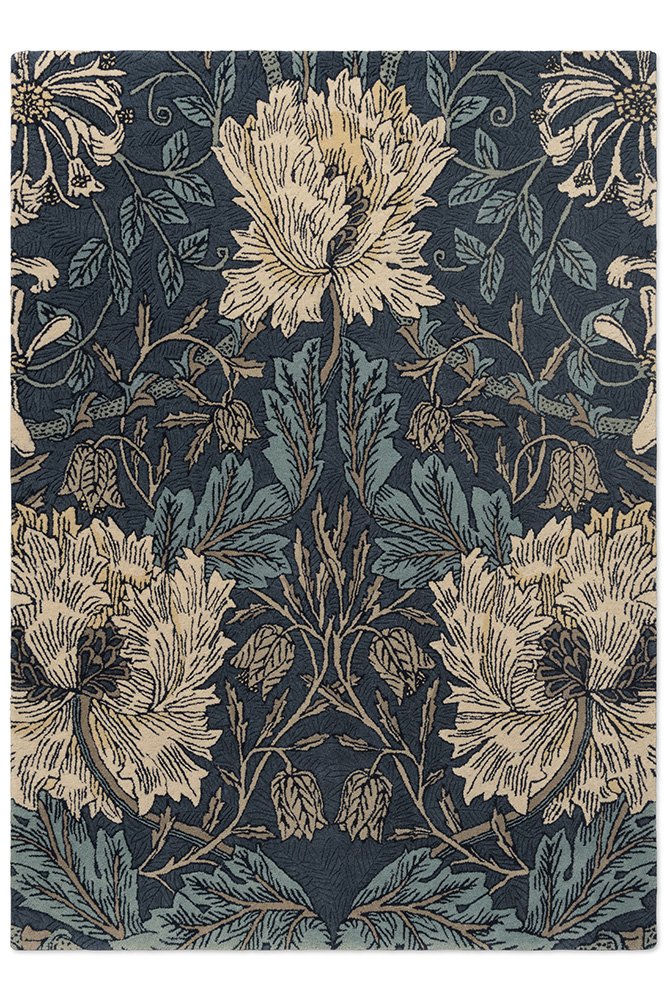 MORRIS & CO HONEYSUCKLE & TULIP WOAD - THYME 130408