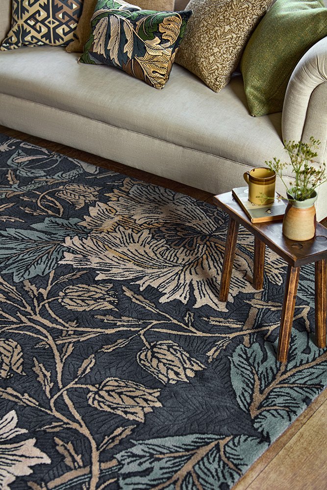 MORRIS & CO HONEYSUCKLE & TULIP WOAD - THYME 130408