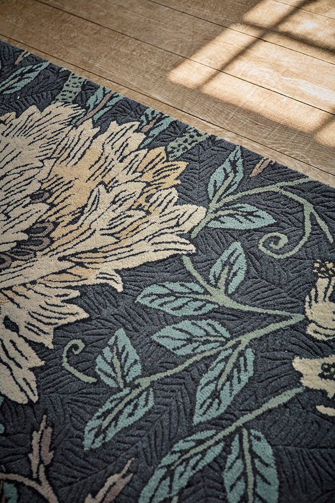 MORRIS & CO HONEYSUCKLE & TULIP WOAD - THYME 130408