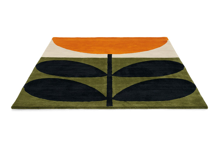 Orla Kiely Stem Black 059803 Rug