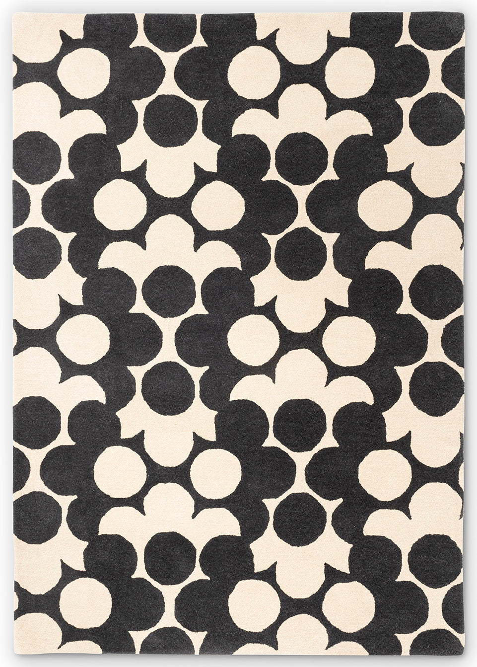 Orla Kiely Puzzle Flower Slate 060905 Rug