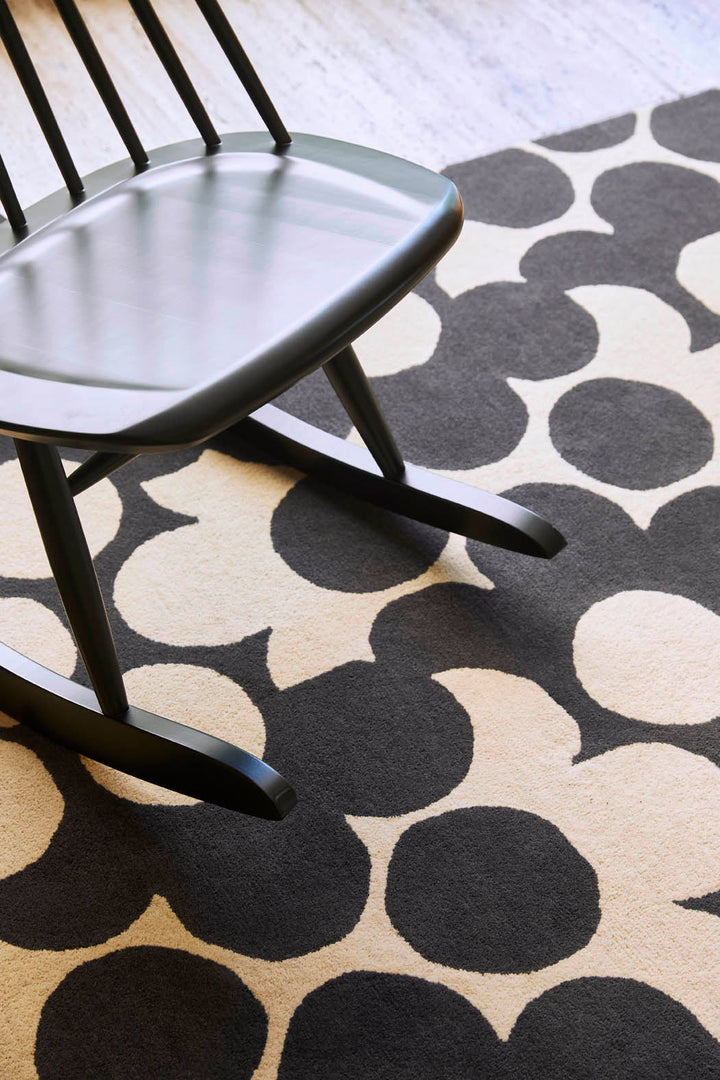 Orla Kiely Puzzle Flower Slate 060905 Rug
