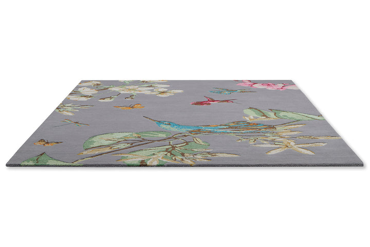 Wedgwood Hummingbird Grey 037804 Rug