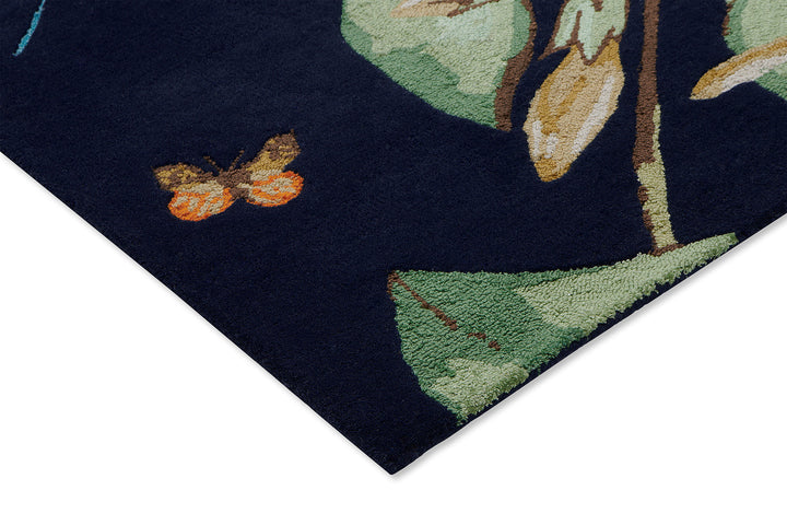 Wedgwood Hummingbird Navy 378180 Rug