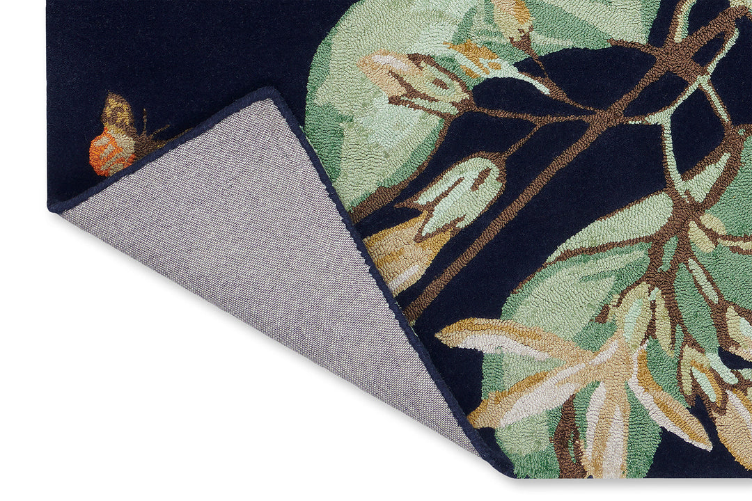 Wedgwood Hummingbird Navy 378180 Rug