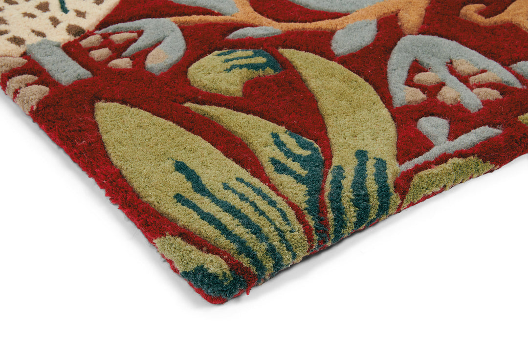 Strawberry Thief Crimson 027700 Rug