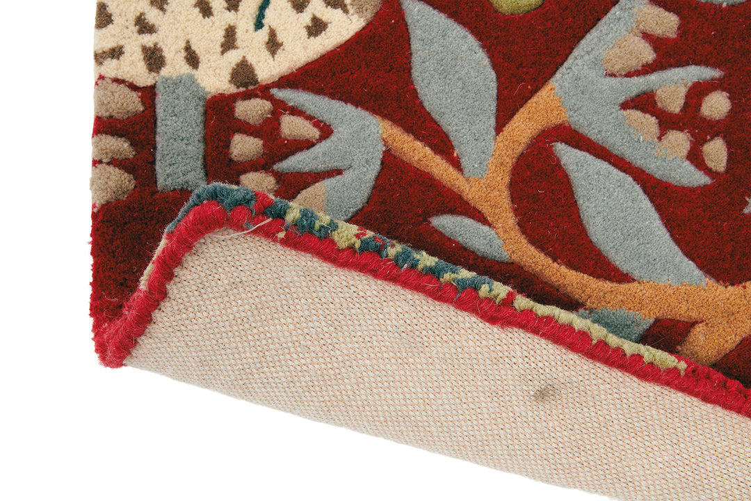 Strawberry Thief Crimson 027700 Rug