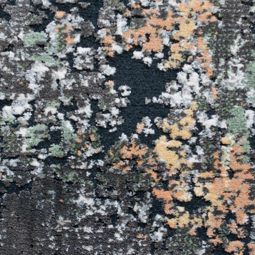 Canyon Sonian Rug | Greys & Citrus mix