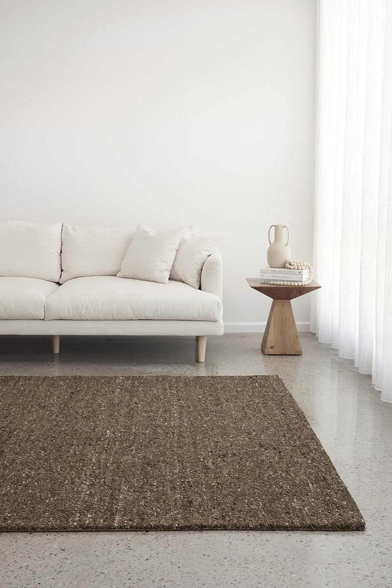 Conscious Loom Embrace Rug | Brown