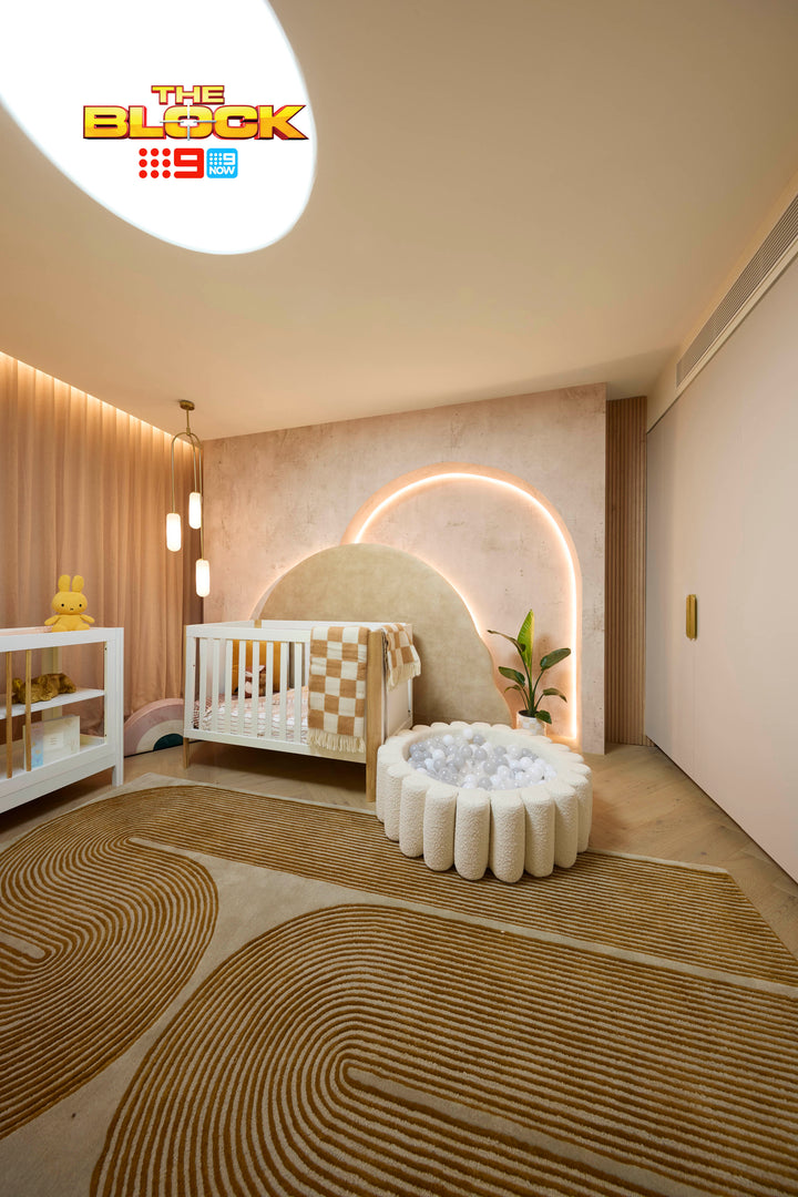 Viper Golden Rug | Tangerine - Enquire for availability