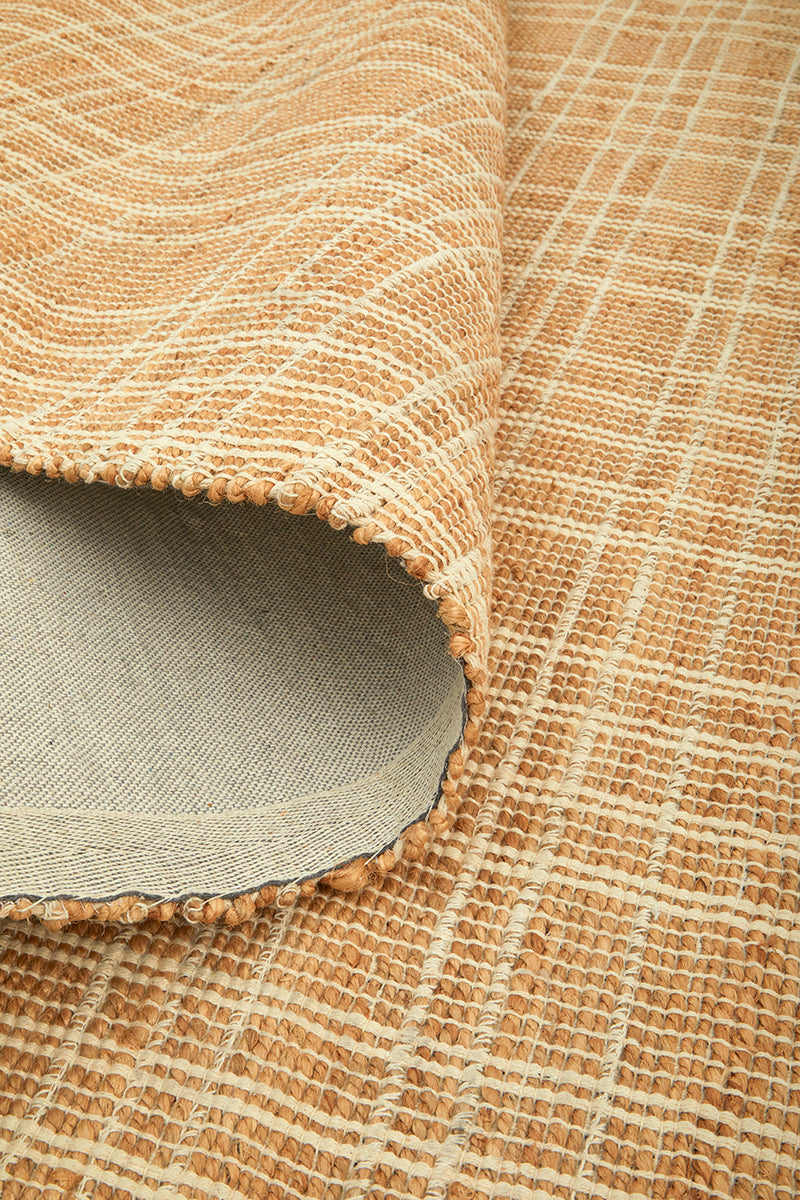 Darren Palmer Plaid Sandstone Runner Rug